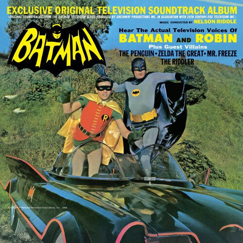 

CD диск Riddle, Nelson: Batman (Exclusive Original Television Soundtrack Album)