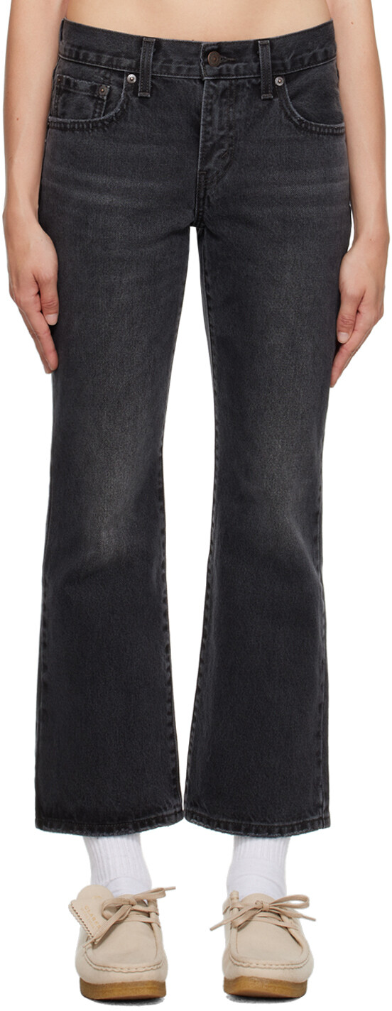 

Черные джинсы Middy до щиколотки Play my game Levi's