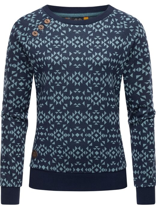 

Свитер с круглым вырезом darria aztec Ragwear, синий