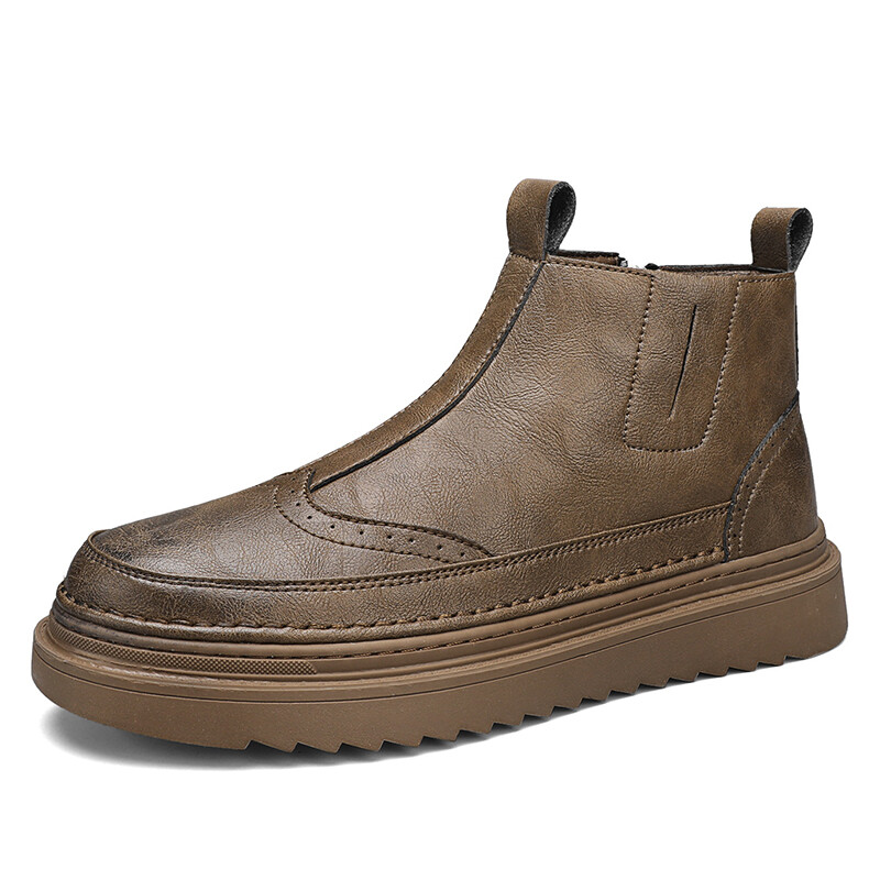 

Мужские ботинки Cahhrrn X Martin Boot Men Beige Concubine Beauty