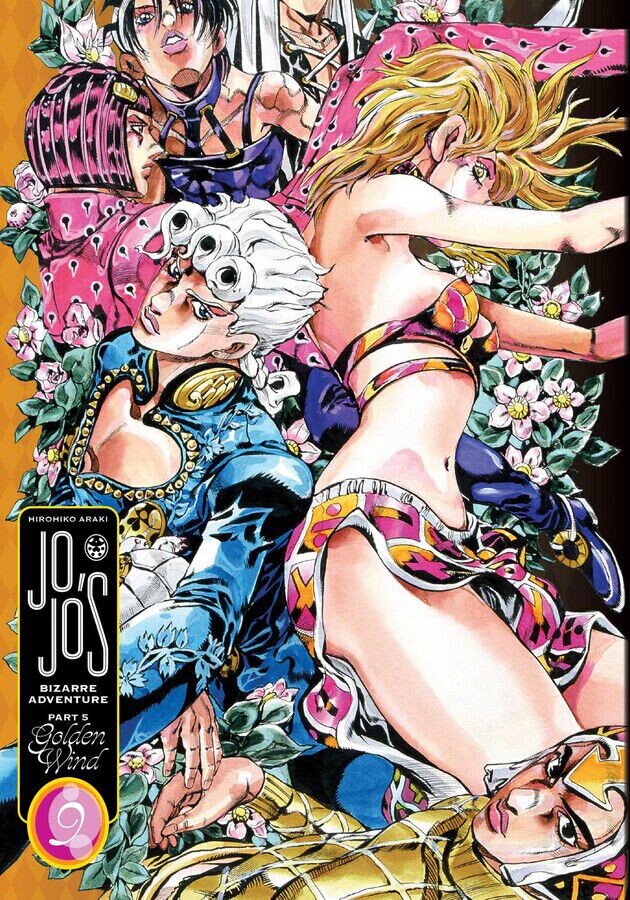 

Манга JoJo's Bizarre Adventure Part 5: Golden Wind Manga Volume 9 (Hardcover)