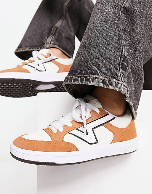

Светло-коричневые кроссовки Vans Lowland