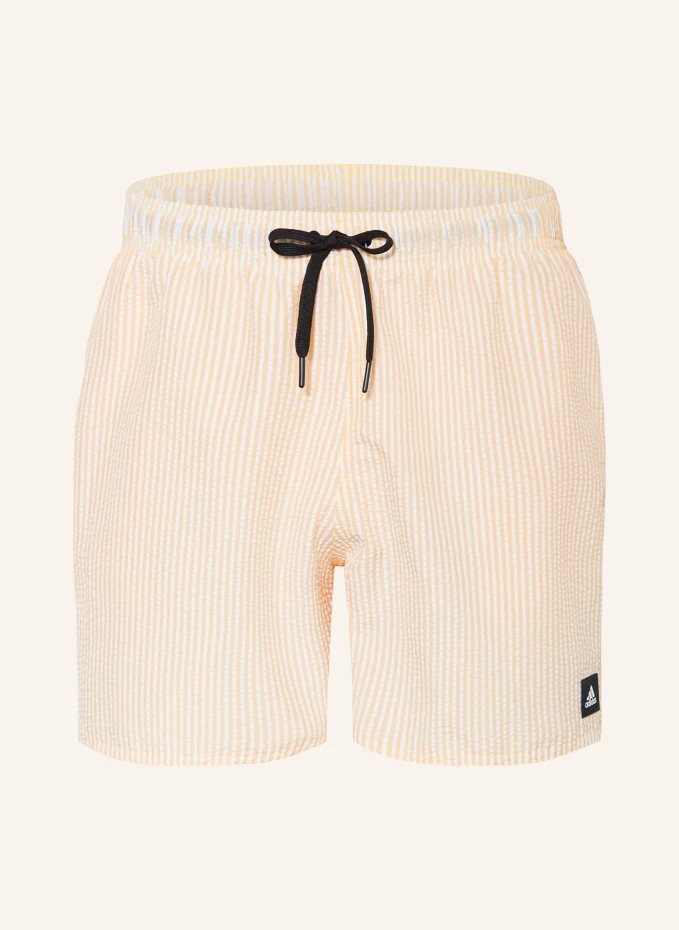 

Шорты для плавания stripey classics short length Adidas, белый