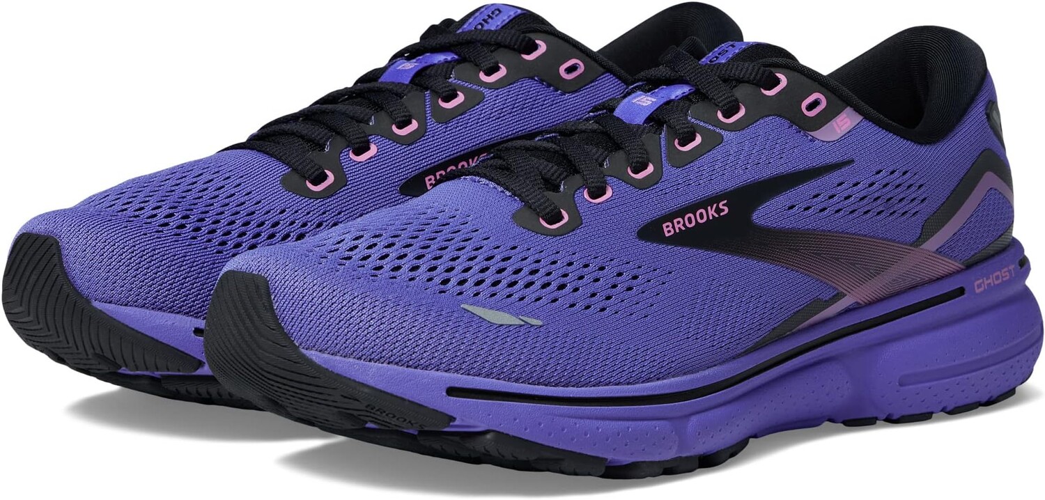 

Кроссовки Ghost 15 Brooks, цвет Purple/Pink/Black