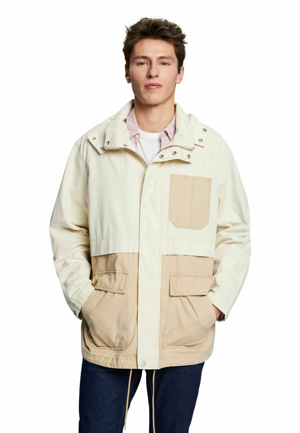 

Куртка мелкий Esprit НАРУЖНЫЙ, цвет sand
