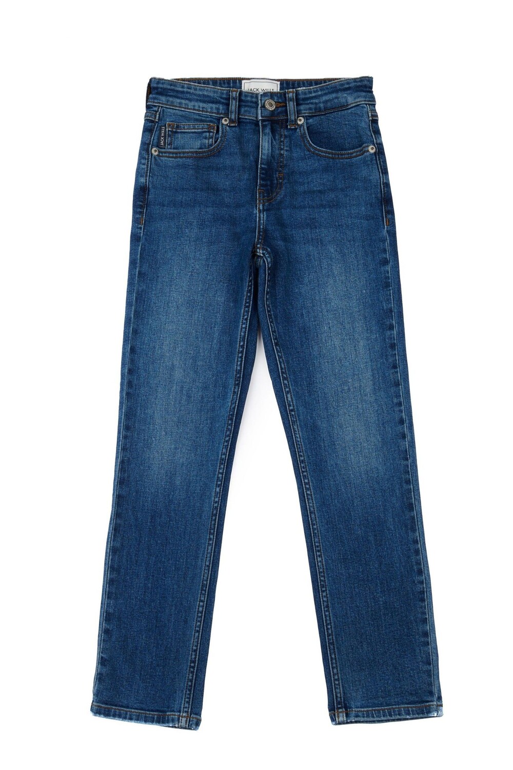 

Прямые джинсы из денима Jack Wills, синий