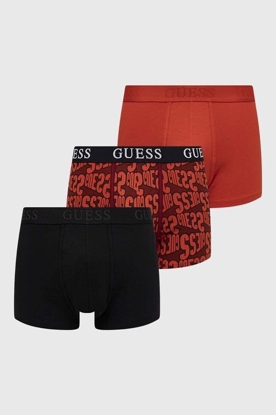 

Комплект из трех боксеров Guess, оранжевый