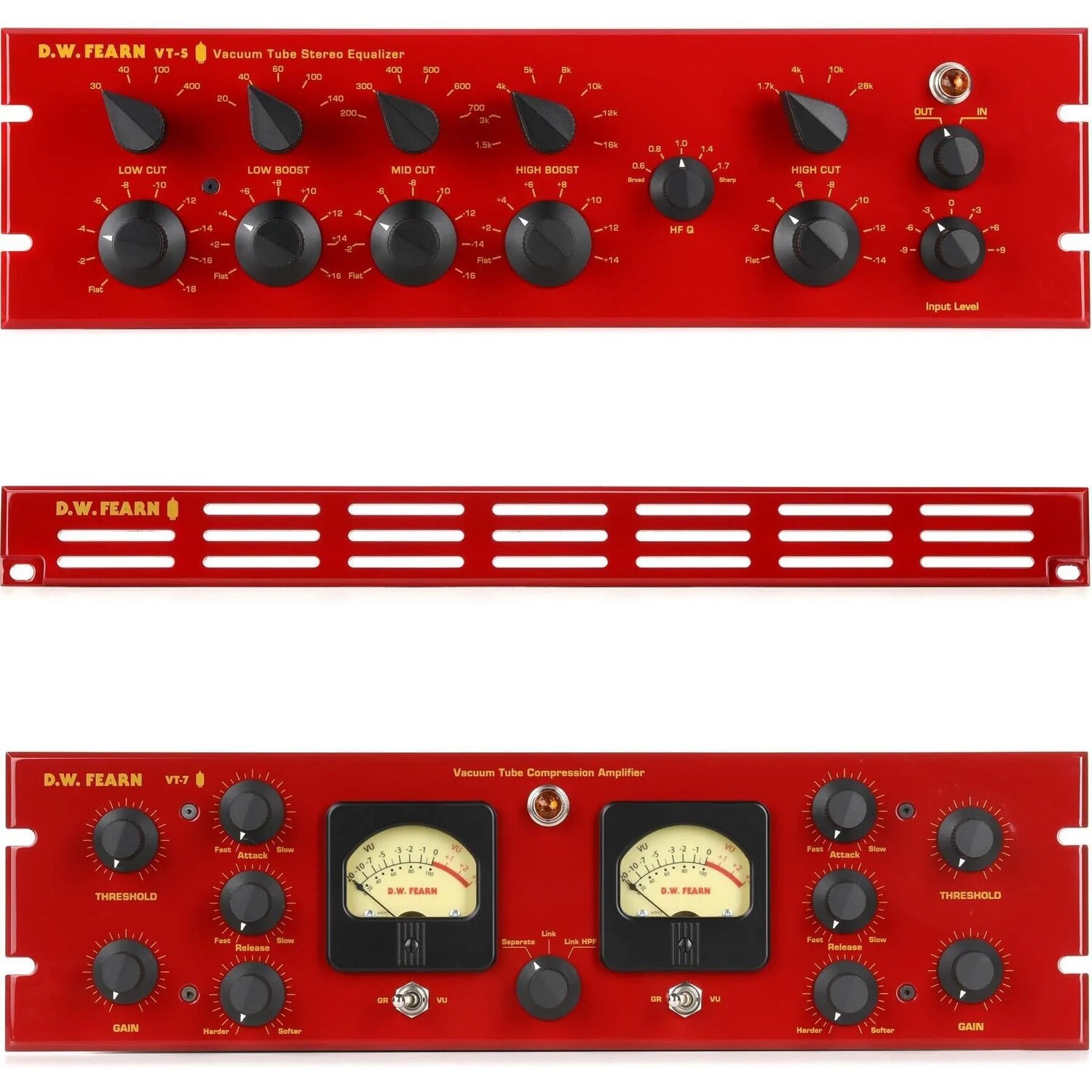 

Новый ламповый стереоэквалайзер DW Fearn VT-5 и двухканальный ламповый компрессор VT-7 Mix/Master Bundle