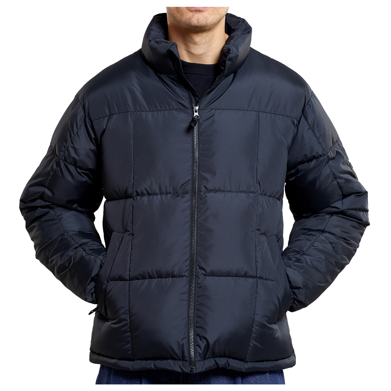 Зимняя куртка Dedicated Puffer Sorsele Square Quilt, черный