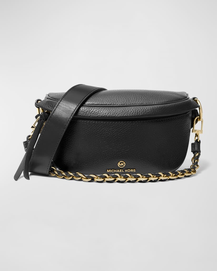 

Кожаная сумка через плечо XS Sling MICHAEL Michael Kors