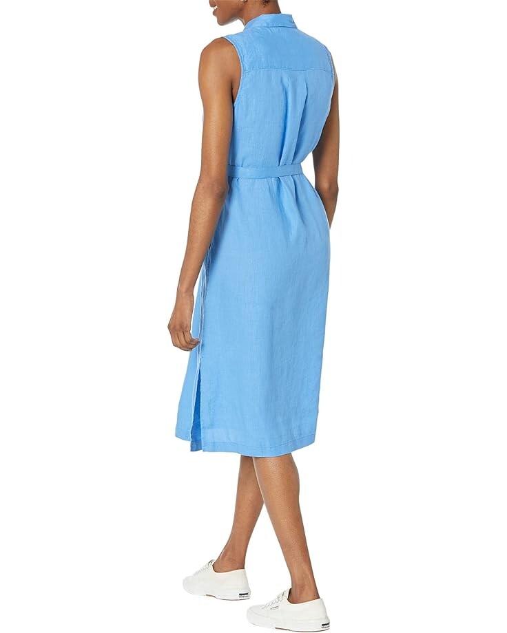 

Платье Tommy Bahama Two Palms Linen Shirtdress, цвет Mountain Bluebell