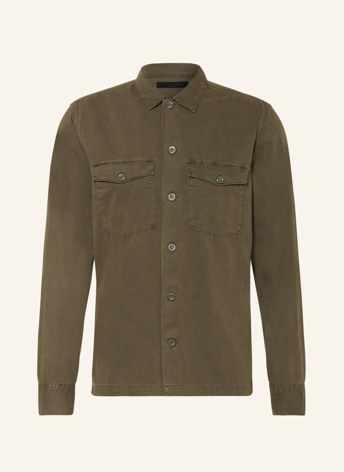 

Рубашка ALLSAINTS OverSPOTTER, хаки