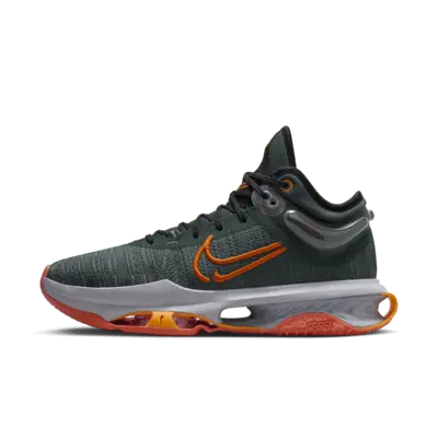 

Кроссовки Nike G.T. Jump 2, цвет Vintage Green/Black/Fir/Safety Orange