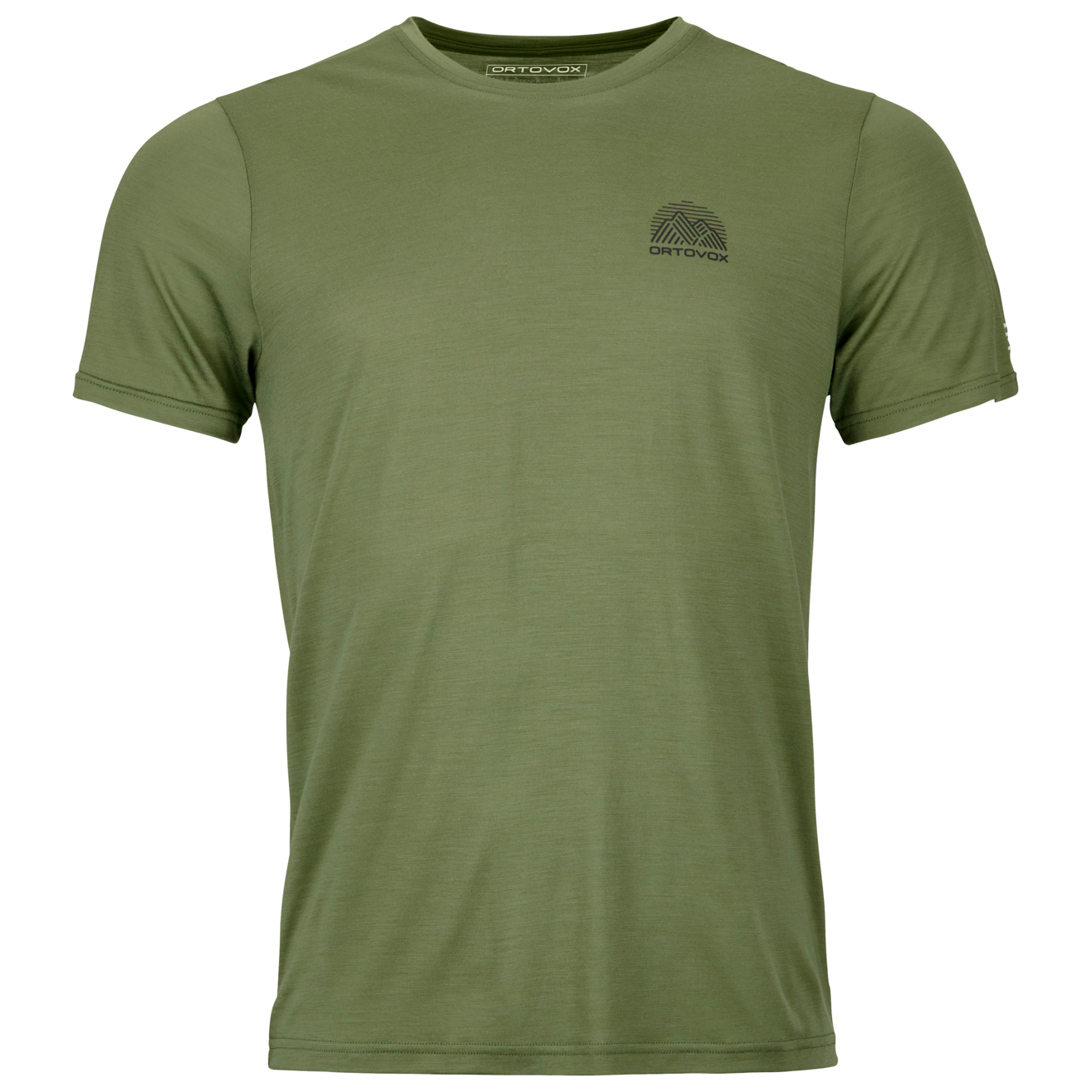 Рубашка из мериноса Ortovox 120 Cool Tec Mountain Stripe T Shirt, цвет Wild Herbs