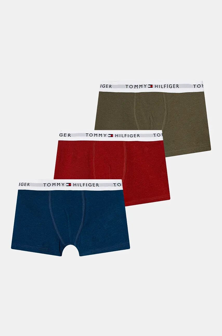 

Детские боксеры Tommy Hilfiger, 3 пары, зеленый