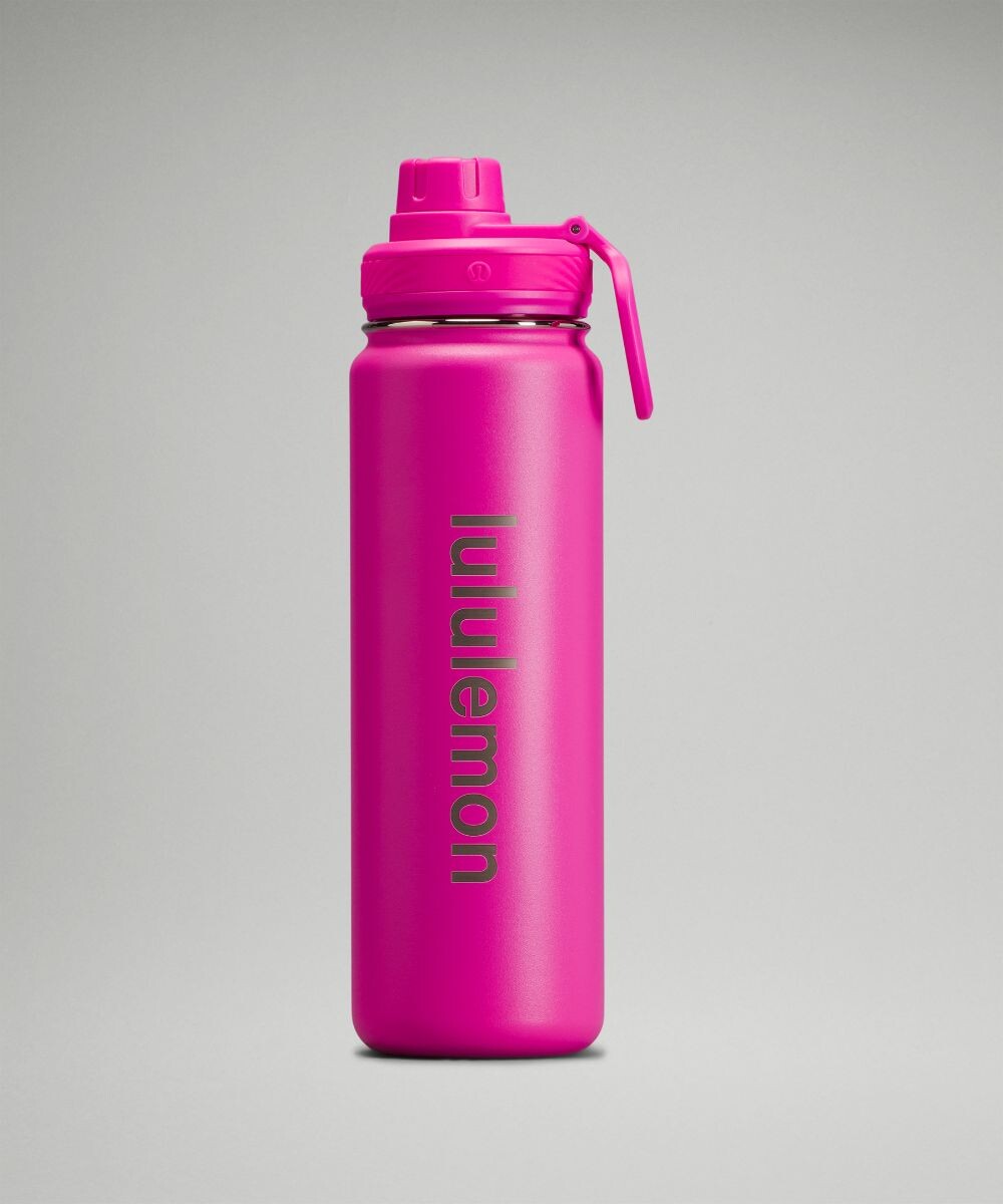 

Спортивная бутылка Back to Life 0,7 л Lululemon, розовый