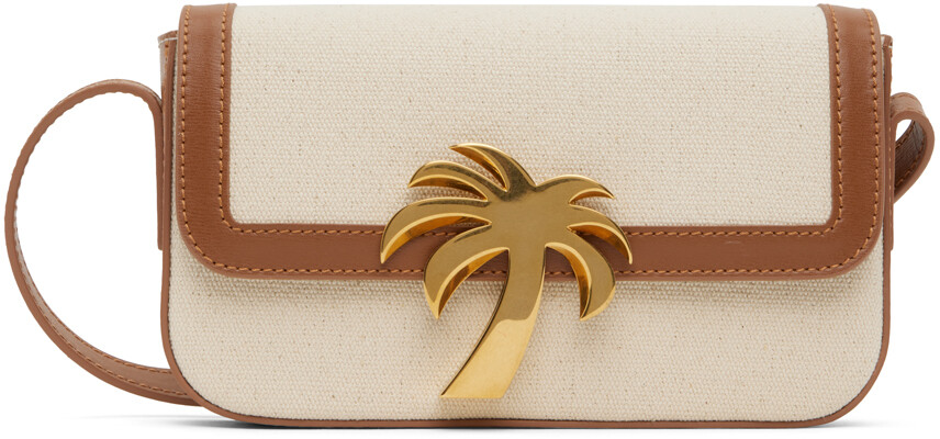 

Бежевая сумка Palm Bridge Palm Angels