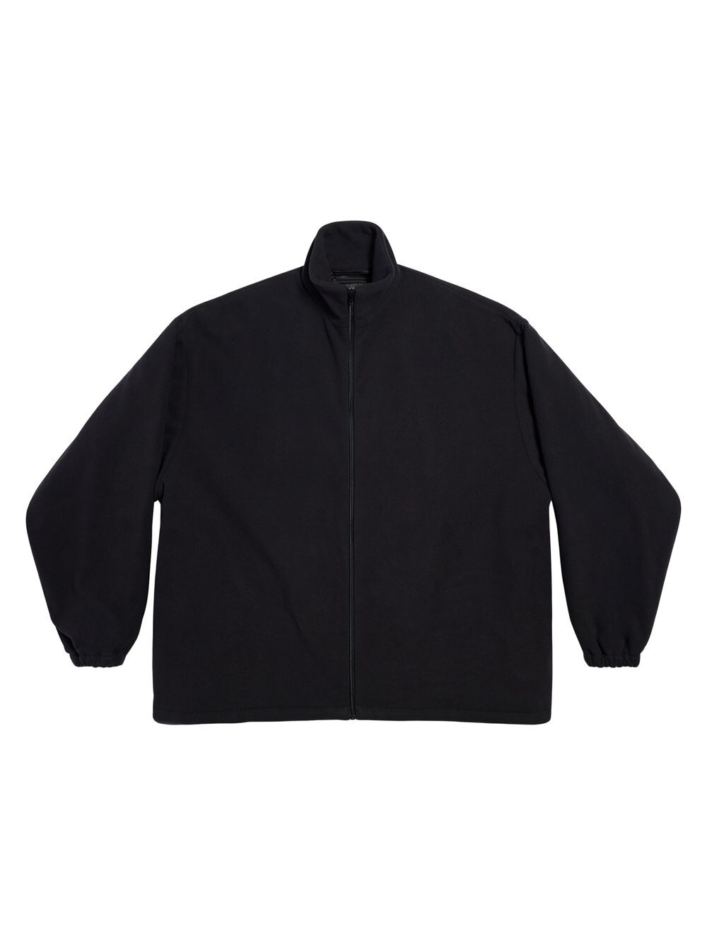 

Зеркальная куртка на молнии Balenciaga, черный
