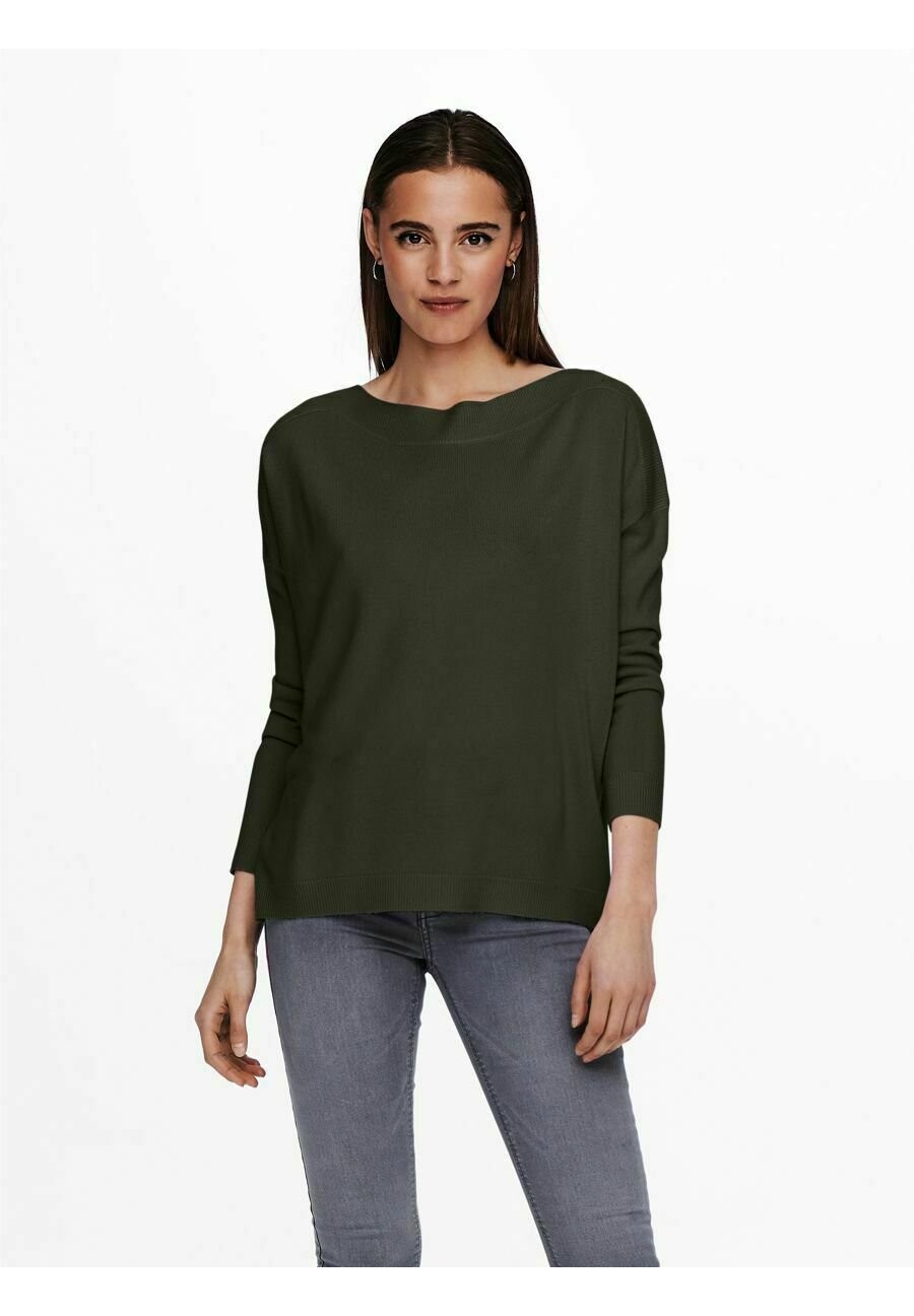 

Свитшот ONLY ONLAMALIA BOATNECK, цвет rosin