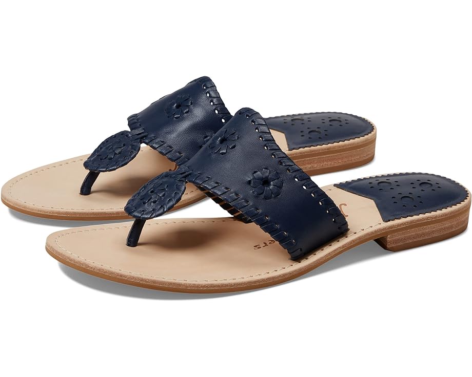 Сандалии Jack Rogers Jacks Flat Wide, цвет Midnight Navy/Midnight Navy