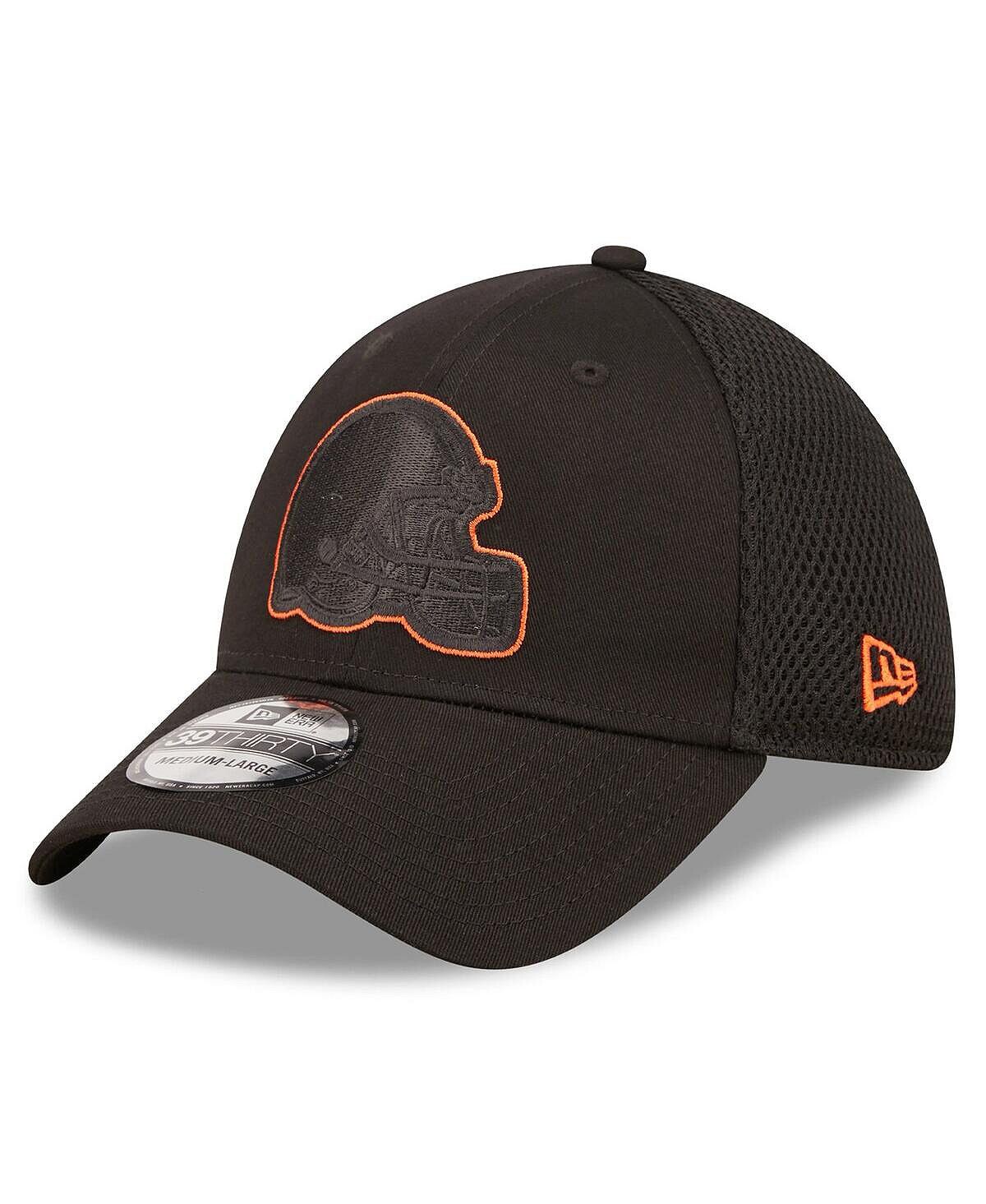

Черная мужская гибкая кепка Cleveland Browns Team Neo 39THIRTY New Era