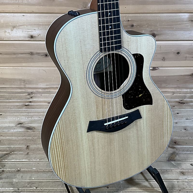 Акустическая гитара Taylor 212ce Acoustic Guitar - Natural акустическая гитара taylor ts bt taylor swift acoustic guitar natural sitka spruce