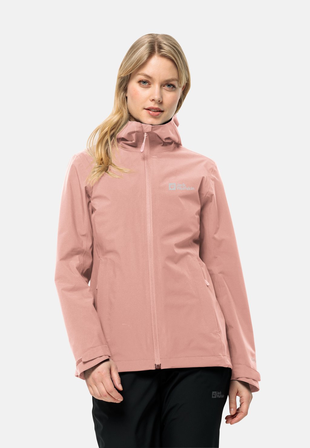 

Дождевик/водоотталкивающая куртка ROBURY L Jack Wolfskin, цвет rose dawn