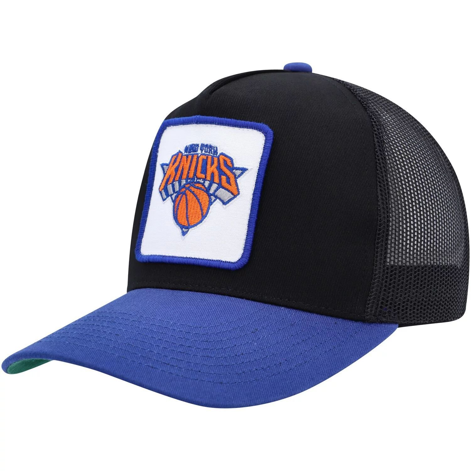 

Мужская кепка Mitchell & Ness черного/синего цвета New York Knicks SOUL Truck It Trucker Snapback