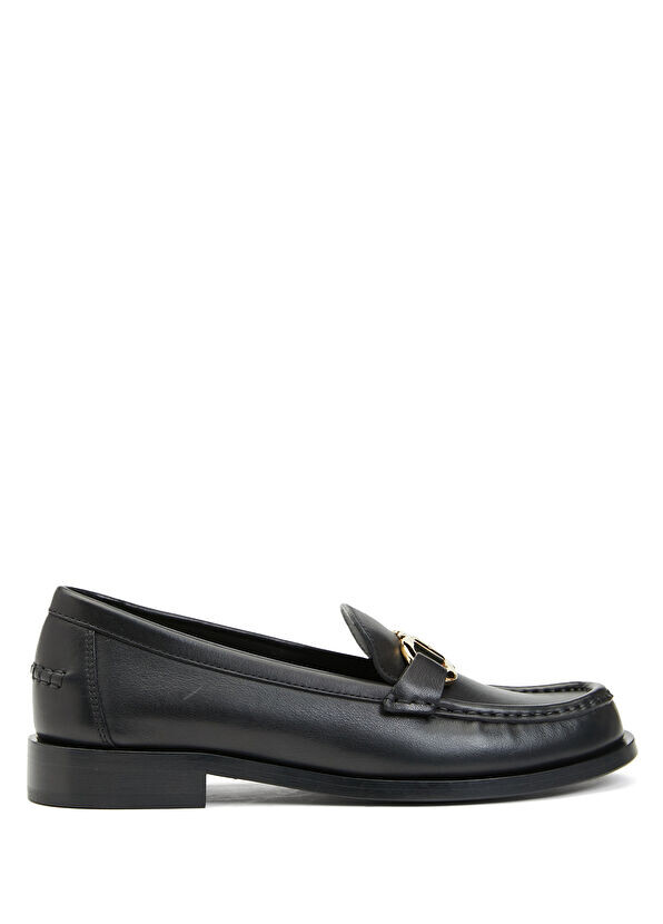 

Женские кожаные лоферы Ferragamo, черный