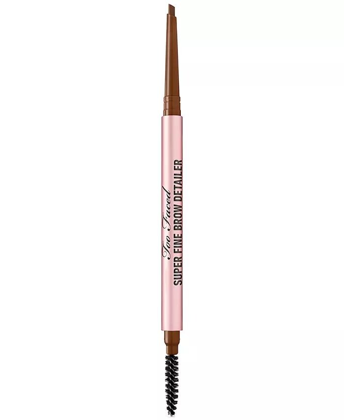 

Выдвижной карандаш для бровей Super Fine Brow Detailer Too Faced, цвет Taupe