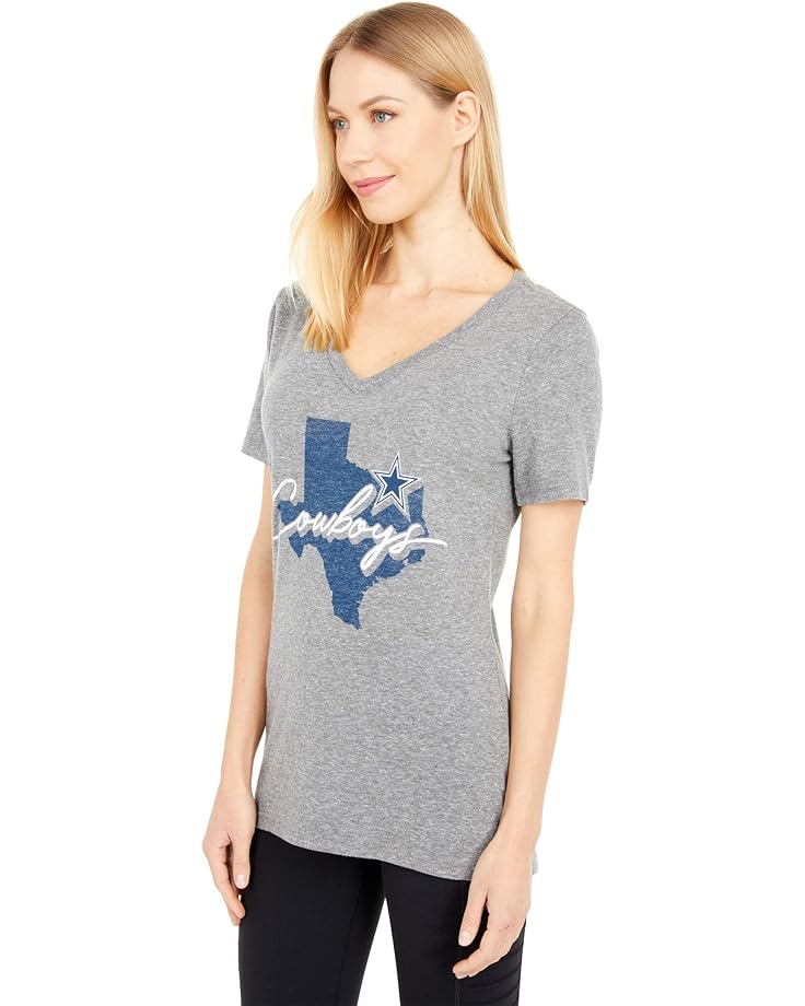 

Футболка Dallas Cowboys Dallas Cowboys Tisa State Tee, серый