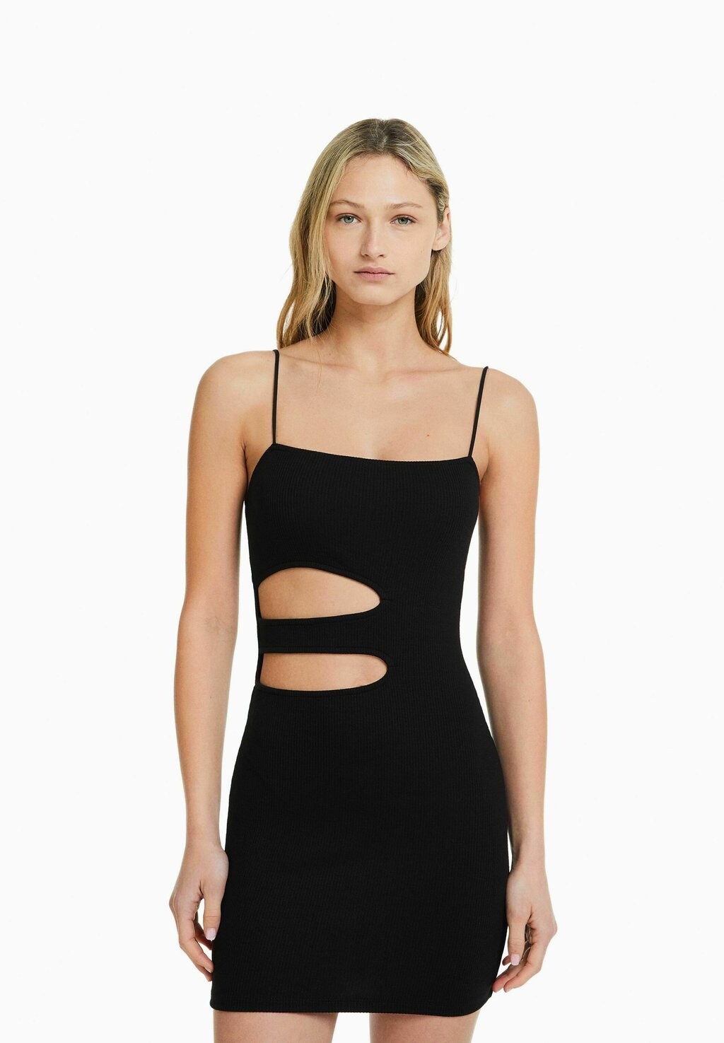 

Платье-футляр Bershka, черный