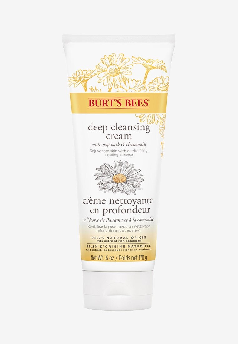 

Очищающее средство Deep Cleansing Cream 170G Burt's Bees, цвет soap bark & chamomile