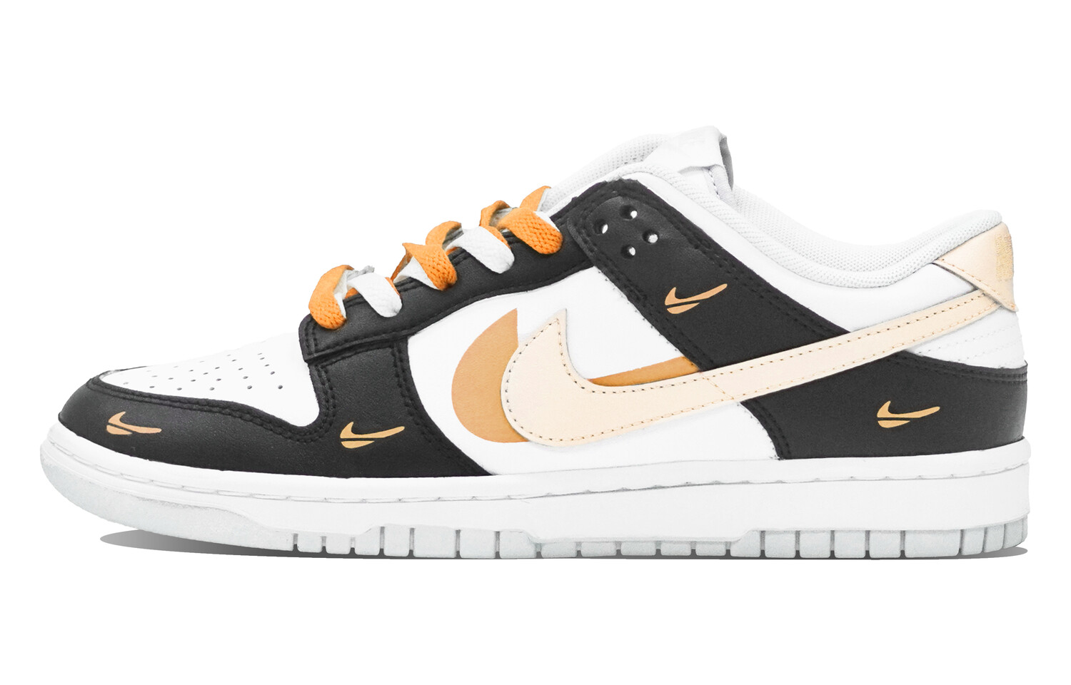 

Кроссовки Nike Dunk Skateboarding Shoes Women's Low-top White, цвет Orange