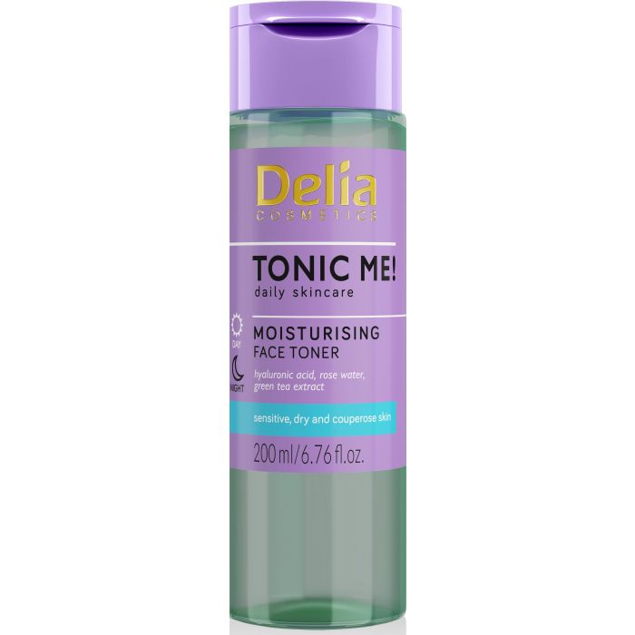 Тональная основа Tonic Me! Tónico Hidratante Facial Delia, 200 ml тоник для лица увлажняющий для сухой и чувствительной кожи 200 мл