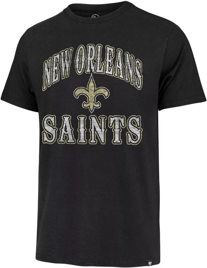 

Мужская черная футболка New Orleans Saints '47 Play Action