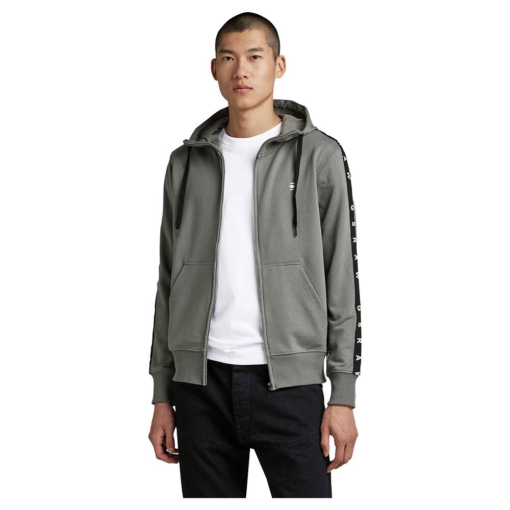 

Толстовка G-Star Tape Full Zip, серый