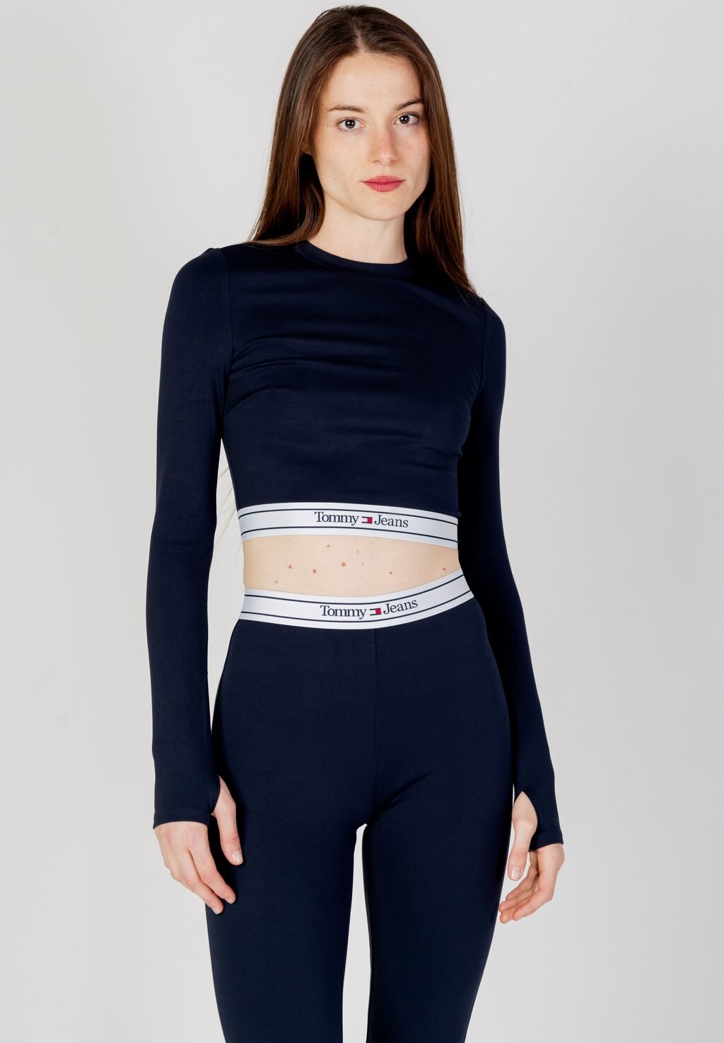 

Рубашка с длинным рукавом Tommy Jeans, синий
