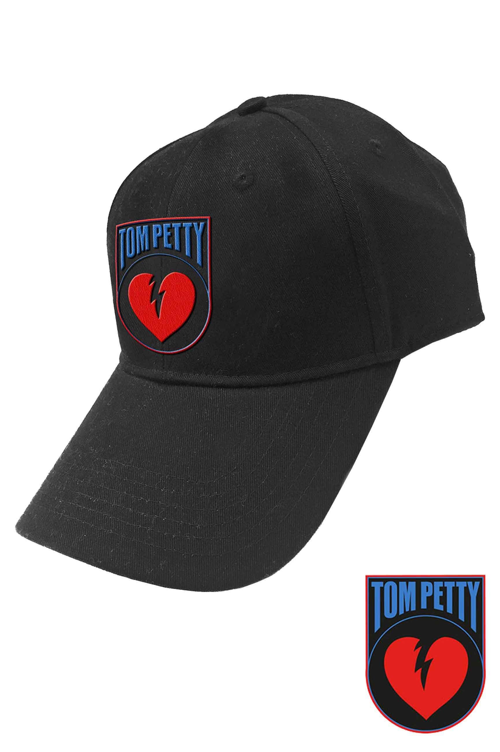 Бейсбольная кепка с логотипом Heart Break Tom Petty, черный petty tom виниловая пластинка petty tom broadcast rarities live