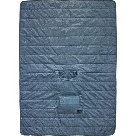 Honcho Poncho Therm-a-Rest, цвет Blue Woven Print утеплитель для раскладушки therm a rest luxurylite cot warmer серый xl