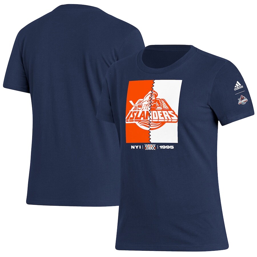 

Футболка с коротким рукавом adidas New York Islanders, нави