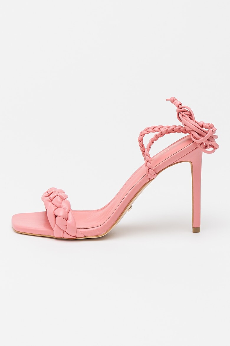 

Сандалии из экокожи с плетеным узором Guess, розовый