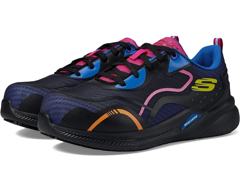 кроссовки fannter comp toe skechers work черный Кроссовки SKECHERS Work Carbix Comp Toe, черный