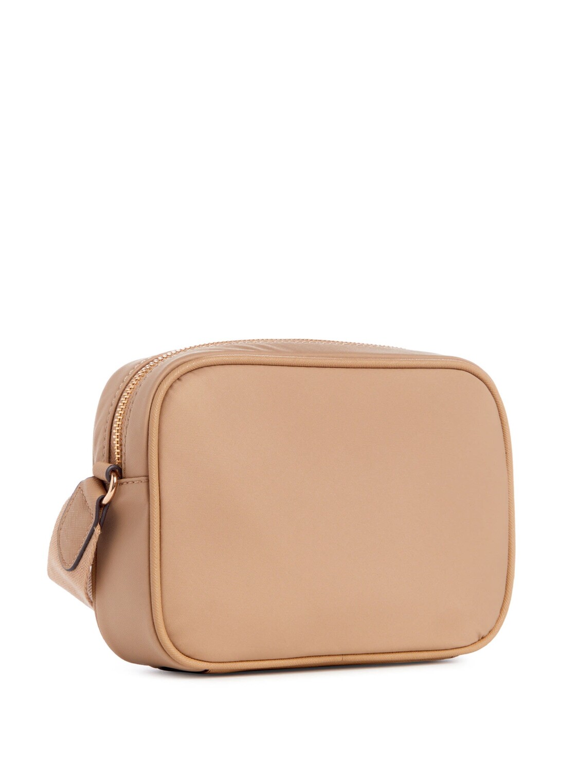 

Миниатюрная сумка через плечо Aviel с двойной молнией Guess Factory, цвет Tan