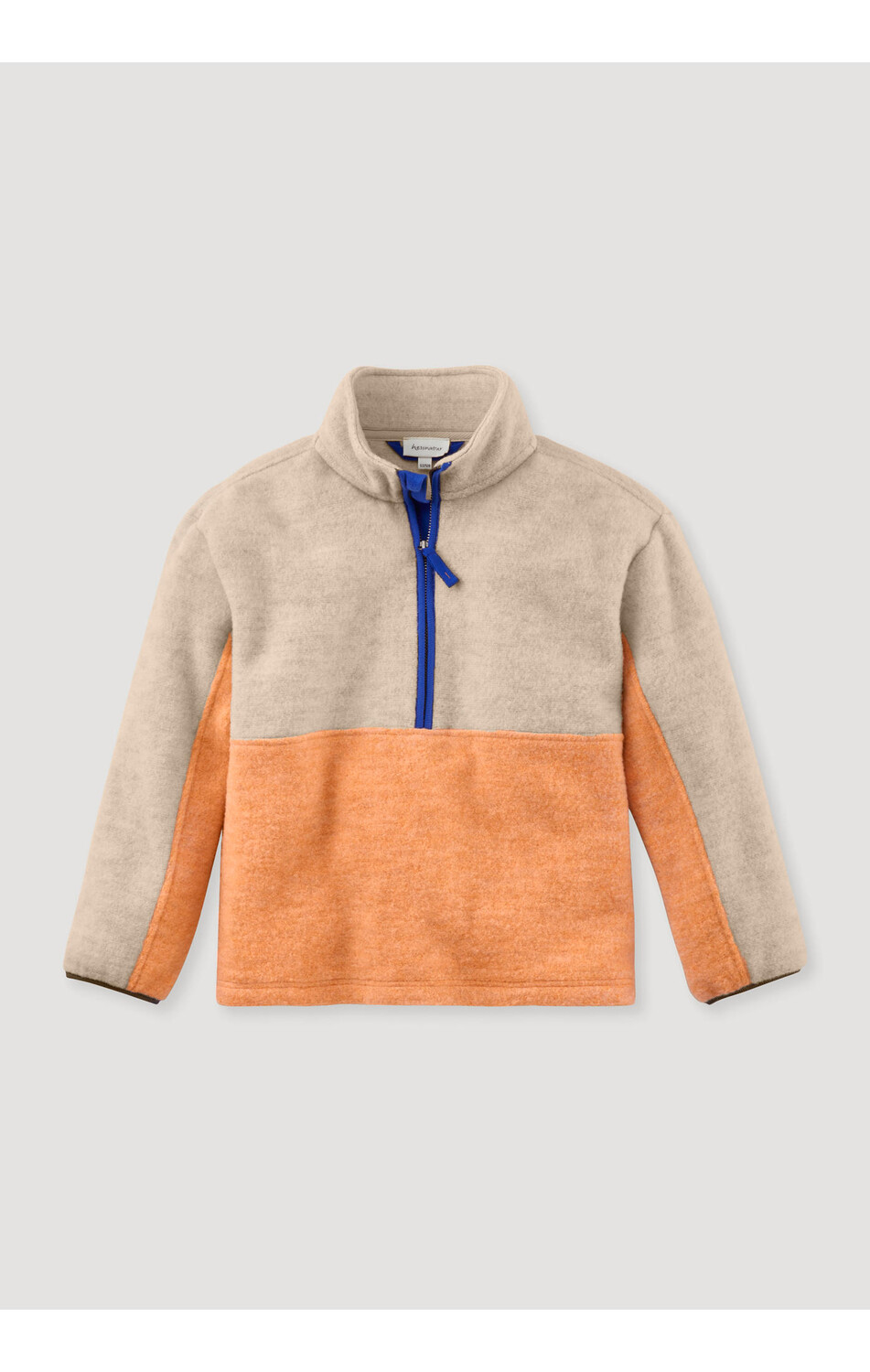 

Толстовка Hessnatur Wollfleece Troyer, цвет düne