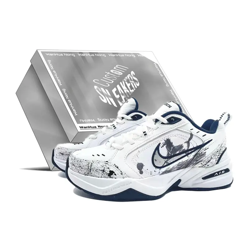 

Кроссовки Air Monarch 4 Chunky унисекс с низким верхом белого цвета Nike