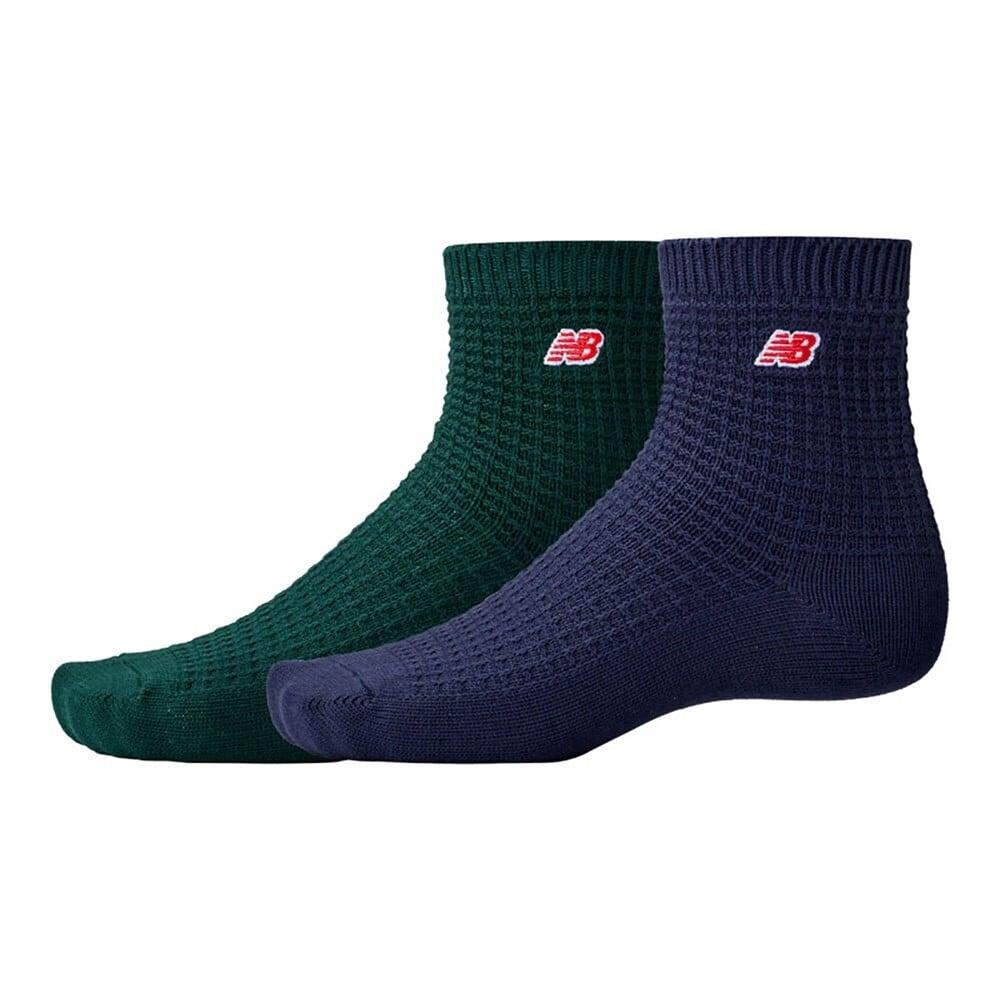 

Носки New Balance Waffle Knit Ankle 2 шт, разноцветный