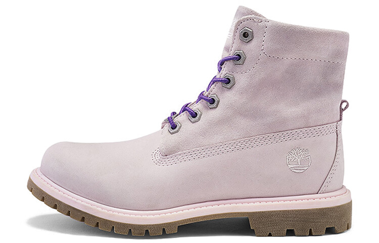 

Ботинки женские светло-розовые Timberland