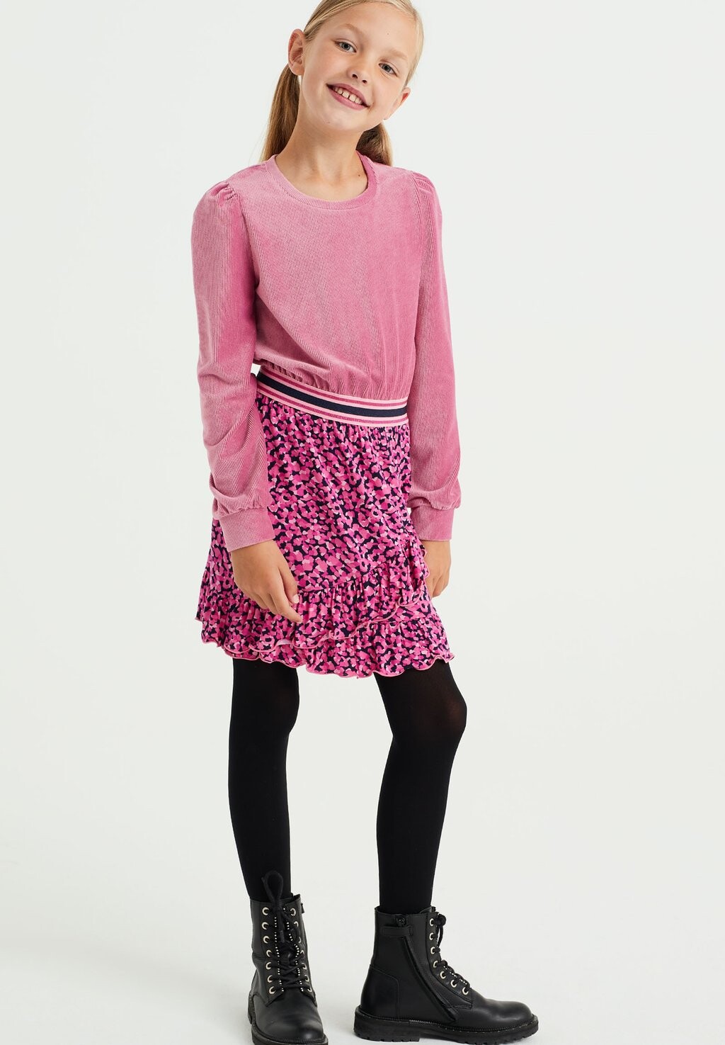 

Платье летнее Met Dessin WE Fashion, розовый