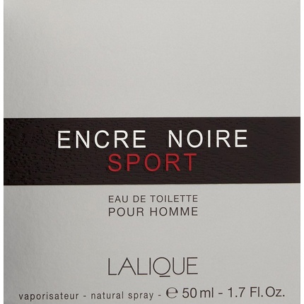 Туалетная вода Encre Noire Sport 50 мл, Lalique encre noire sport туалетная вода 100мл уценка